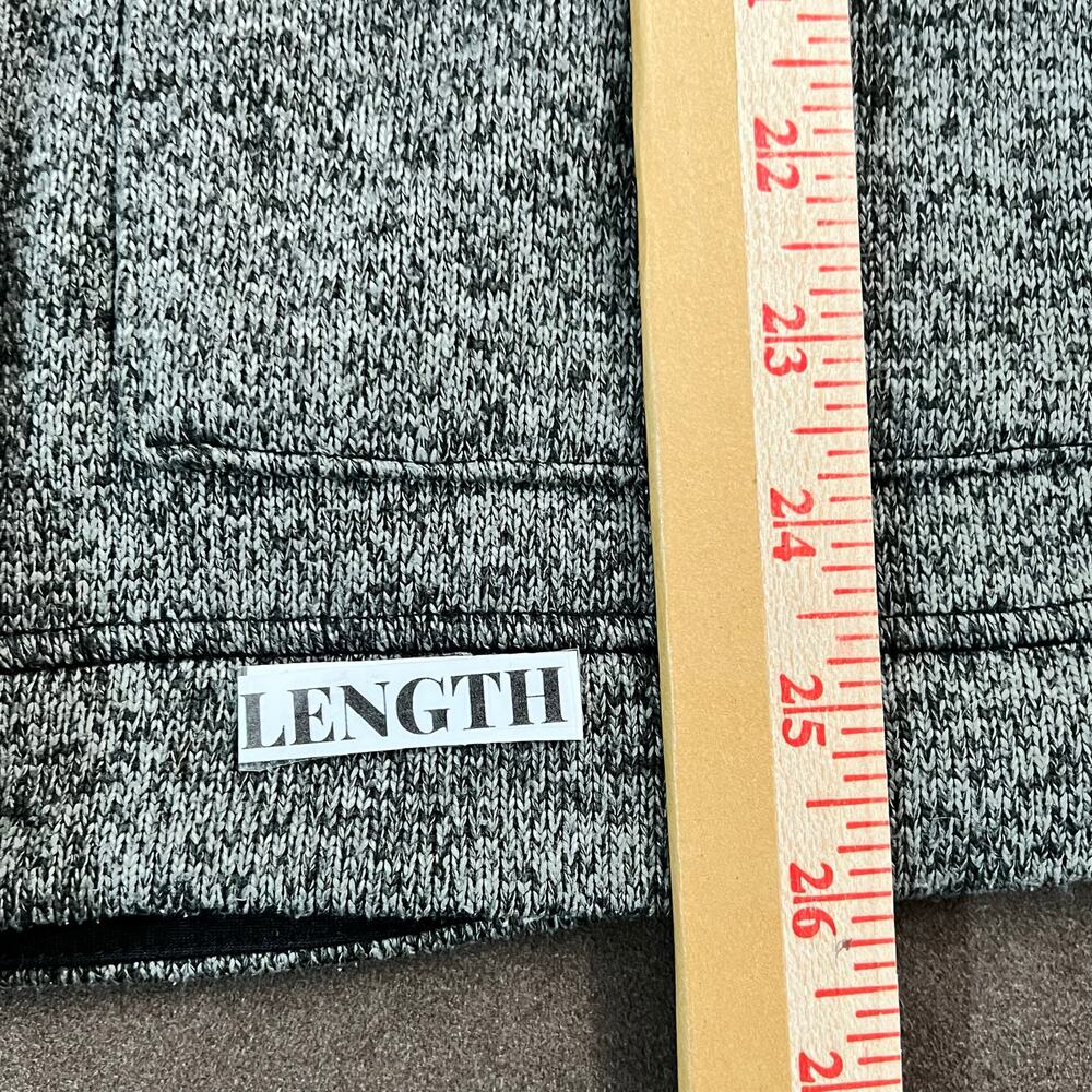 Eddie Bauer Heathered Gray Full Zip Fleece Jacket 4 Front Pockets Women's XL - Picture 9 of 12